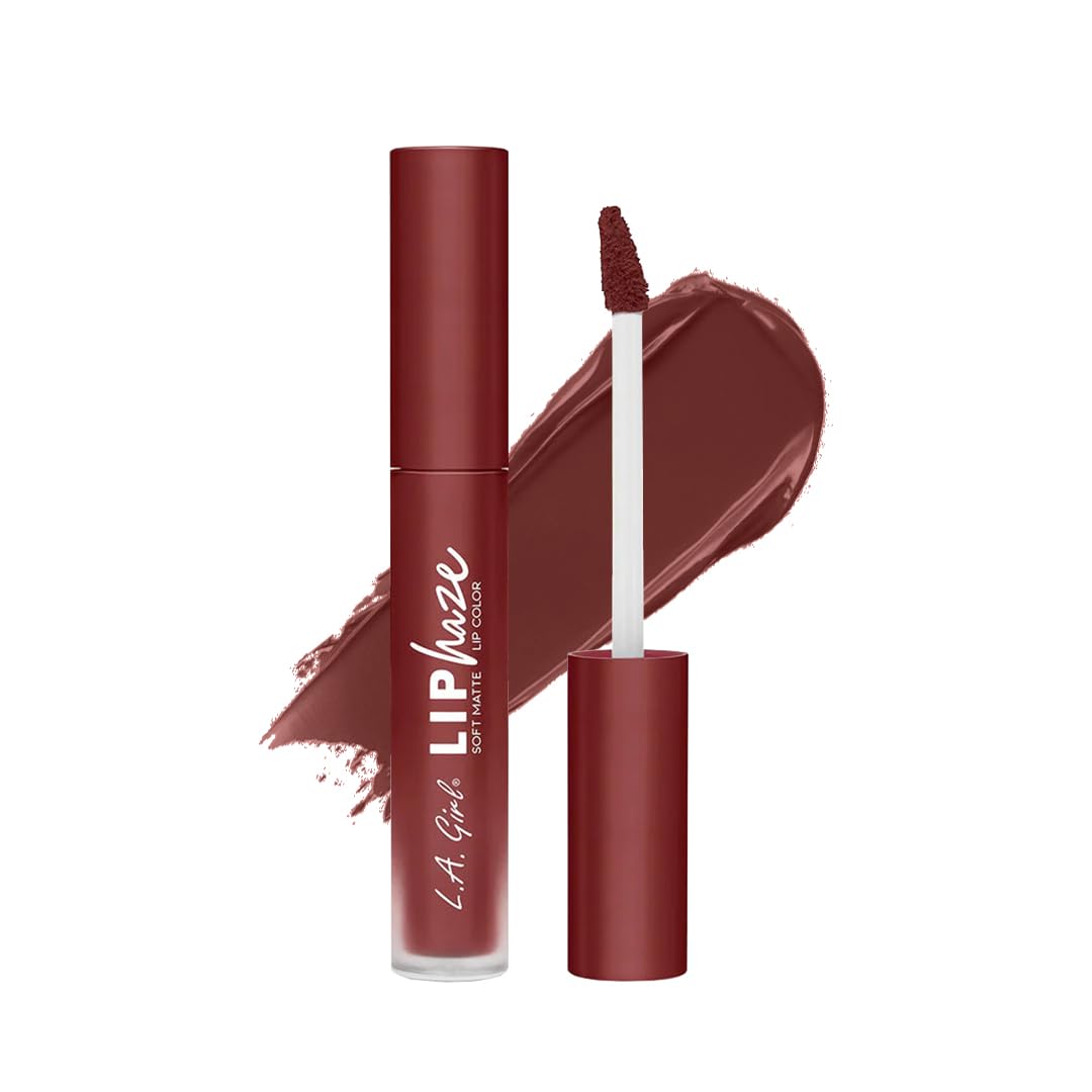 アルソアLIP COLORパレット Amazon.com : L.A. Girl Lip Haze Soft Matte Lip Color, Risk Taker